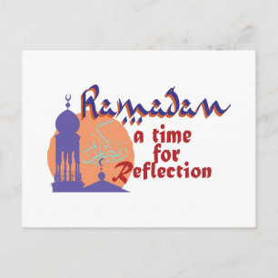 Ramadan Time for Reflection Briefkaart