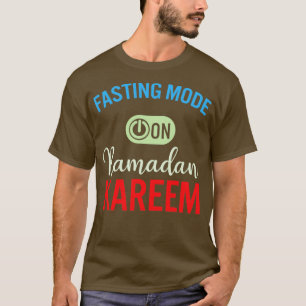 Ramadan Vasten Mode Op Gelukkige Ramadan Moslims H T-shirt