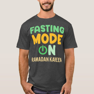 Ramadan Vasten Mode Op Gelukkige Ramadan Moslims H T-shirt