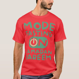 Ramadan Vasten Mode Op Gelukkige Ramadan Moslims H T-shirt