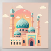 Ramadan-viering muurprint poster (Voorkant)