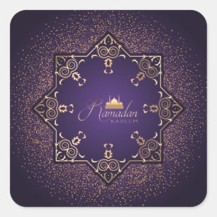 Ramadan Vierkante Sticker