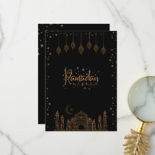 Ramadan wenskaart bedankkaart