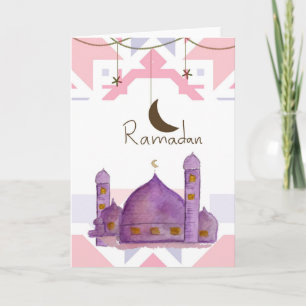 Ramadan Wenskaart Kaart