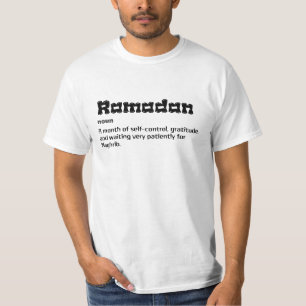 Ramadan zelfstandig naamwoord Wachten Op Maghrib T-shirt