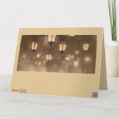 Ramadanlampen - schilderen kaart (Achterkant)