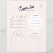 Ramadanplanner (Voorkant)