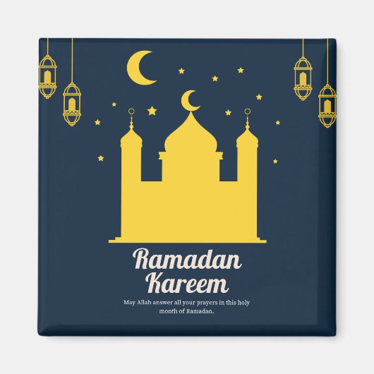 Ramadgan kareem T-Shirt Magneet (Voorkant)