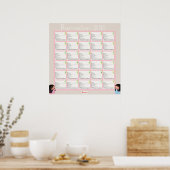 Ramadhan Daily Checklist for GIRLS Poster (Keuken)