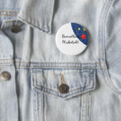 Ramadhan Mubarak tot de wereld Ronde Button 5,7 Cm (In situ)