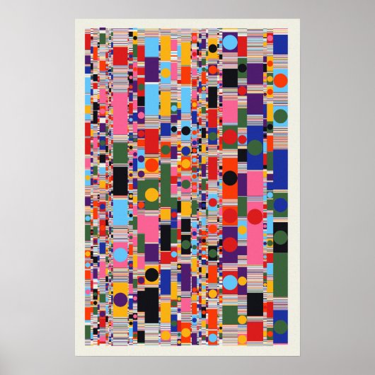 Ramanujan numbers Pattern Design Poster (Voorkant)