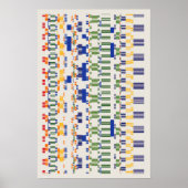 Ramanujan Numbers Pattern  Poster (Voorkant)