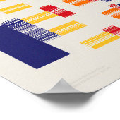 Ramanujan-nummers Patroon Poster (Hoek)