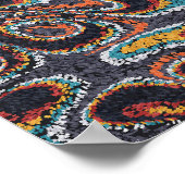 Ramanujan Theta Flow Field  Poster (Hoek)