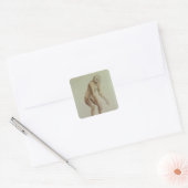 Ramapithecus Vierkante Sticker (Envelop)