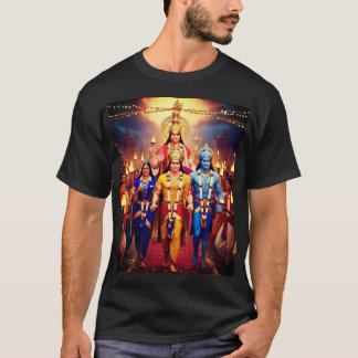 Rama's terugkeer naar Ayodhya T-shirt | Vier de He