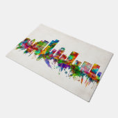 Ramat Gan Israel Skyline Deurmat (Schuin)