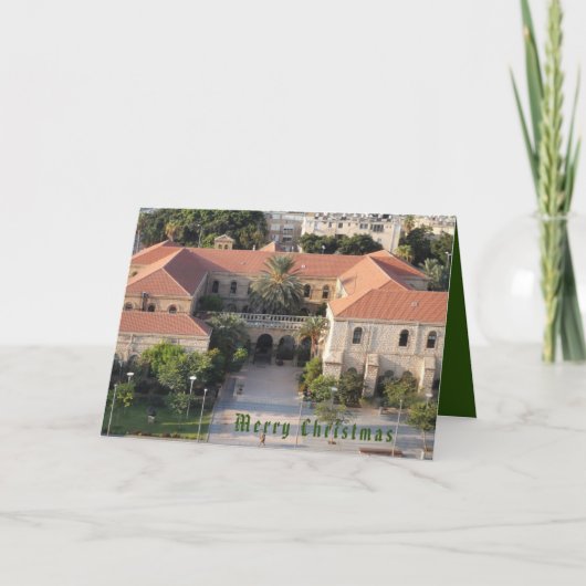 Rambam Carmelite Feestdagen Kaart (Voorkant)