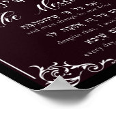 Rambam Maimonides 12th Principle of Faith Mashiach Poster (Hoek)