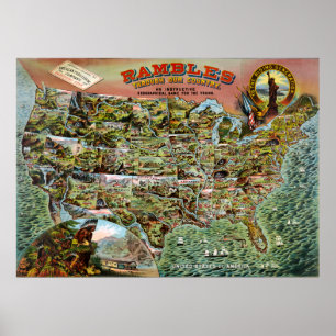 Rambles door ons land poster