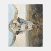 Ramblin' on Koe Fleece Deken (Voorkant)