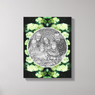 Rambling Wild White Roses Creëer Uw eigen foto Canvas Afdruk