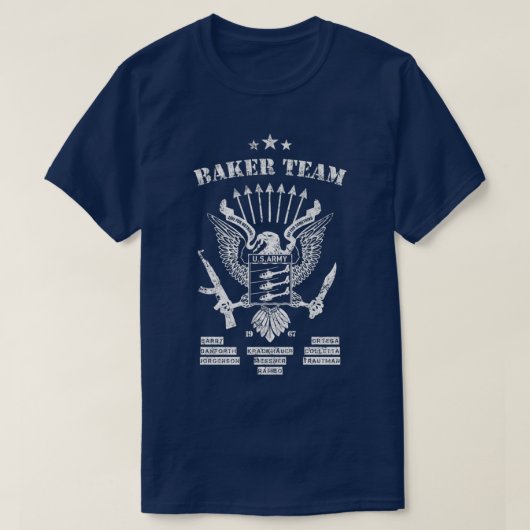 Rambo Baker Team 1 T-shirt (Design voorkant)