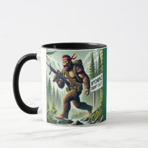 Rambo Bigfoot Coffee Mok