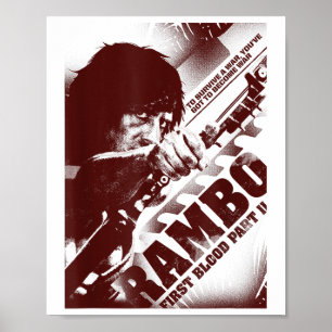 Rambo First Blood Part II: Je moet oorlog worden Poster