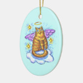 Rambo Kitty Cat Engel aangepaste naam Ornament (Links)