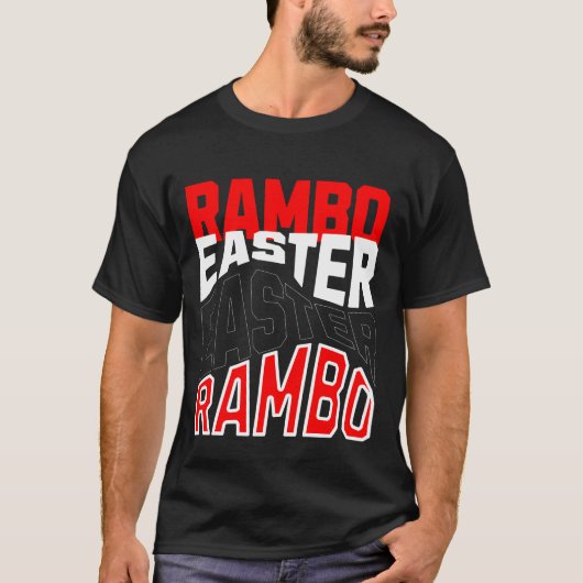 Rambo Pasen. T-shirt (Voorkant)