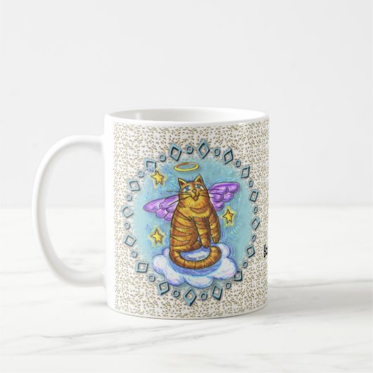 Ramboe Kitty Cat Engel mok (Links)