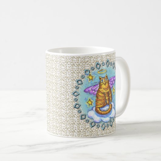 Ramboe Kitty Chat Angel mug (Devant droit)