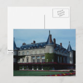 Rambouillet Chateau, Charles de Gaulle's favoriet Briefkaart (Voorkant / Achterkant)