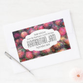 Rambutan conserveren jam of voedsel augurk label s (Envelop)