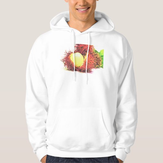 'Rambutan Fruit'. Bestel nu Hoodie (Voorkant)