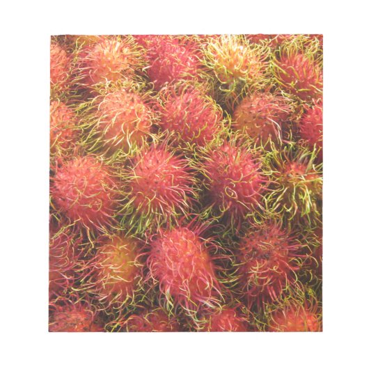 Rambutan Tropical Fruit Notitieblok (Voorkant)