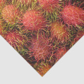 Rambutan Tropical Fruit Tissuepapier (Detail)