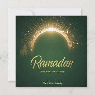 Ramdan Kareem Persoonlijke Vakantiekaart Feestdagenkaart