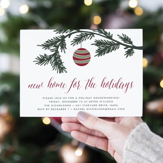 Rameaux de Noël | Invitation à une fête de pendais