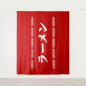 Ramen ラーメン | 拉麺 | らあめん wandkleed (Voorkant)