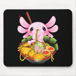 Ramen Axolotl Kawaii Anime Japans voedselmeisje Muismat