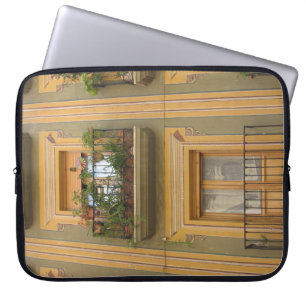 Ramen, Balkon Foto Neopreen Laptop Mouw 15" Sleeve