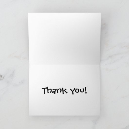 Ramen Bowl chopstick varkensvlees Japanse noedels Bedankkaart (Binnen)