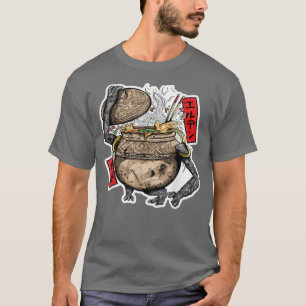 Ramen Bowl Nerdy Gamer Video Game Player Boys Teen T-shirt