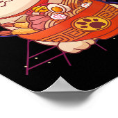 Ramen Cat Anime Poster (Hoek)