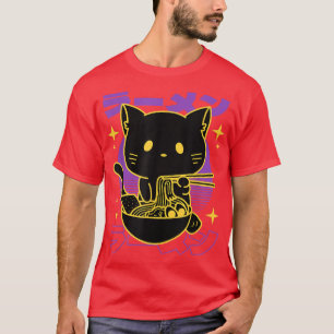 Ramen Cat Japans T-shirt