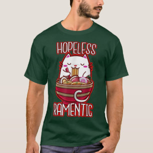 Ramen Cat Kawaii Anime Japanse ute T-shirt