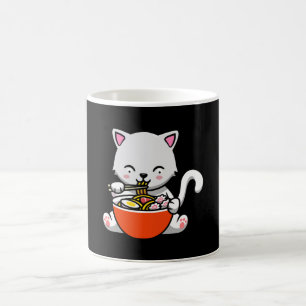 Ramen Cat Kawaii Sushi Anime Japanse Gift Koffiemok