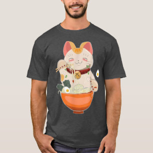 Ramen Cat Neko Anime Otaku Kawaii Japanse Gifts G T-shirt